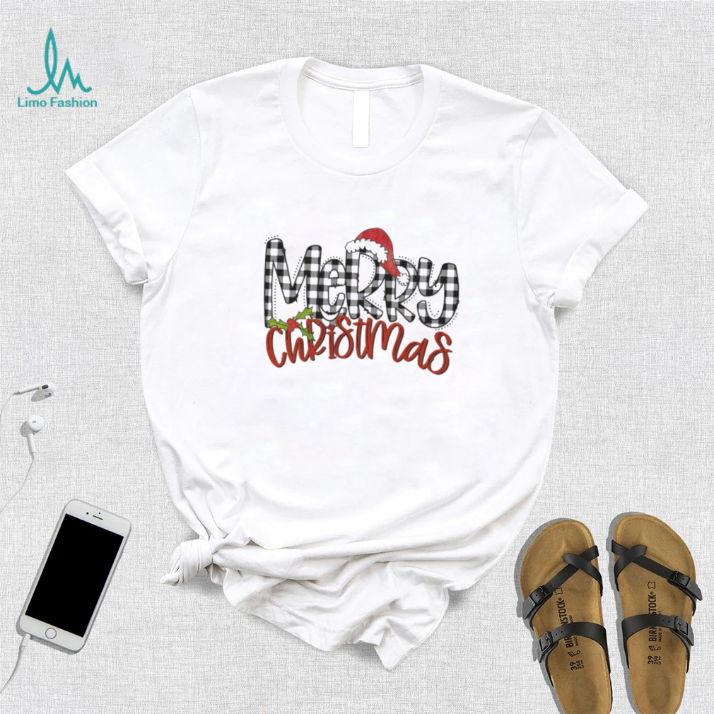 Merry Christmas Santa Hat T Shirt Merry Christmas Santa Hat T Shirt