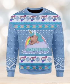 Merry Christmas The Rock Dwayne Johnson Always Be You For Men Ugly Sweater