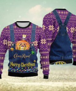 Merry Crown Royal Ugly Christmas Sweater For Men And Women