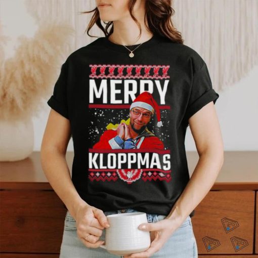 Merry Kloppmas Jurgen Klopp Lfc Christmas Shirt