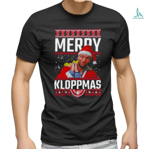 Merry Kloppmas Jurgen Klopp Lfc Christmas Shirt