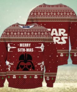 Merry SithMas Knitted Sweater Xmas Christmas Gift Vacation Ugly Christmas Shirt