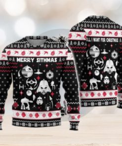 Merry Sithmas Darth Vader Ugly Christmas Sweater