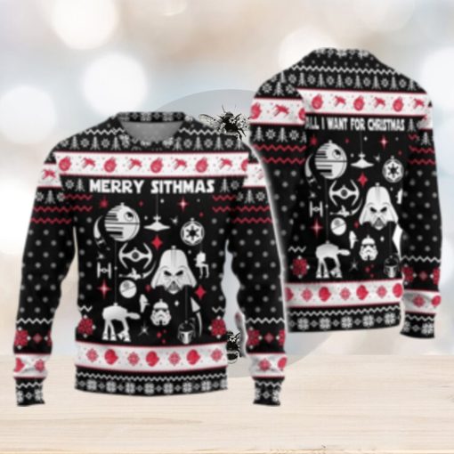 Merry Sithmas Darth Vader Ugly Christmas Sweater