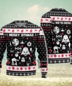 Merry Sithmas Darth Vader Ugly Christmas Sweater