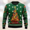 Golden Retriever Christmas Wreath Ugly Sweater