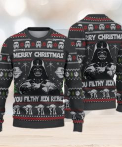 Merry Xmas You Filthy Jedi Rebel Ugly Christmas Sweater