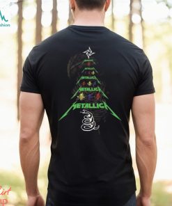 Metallica Christmas Tree Design T Shirt