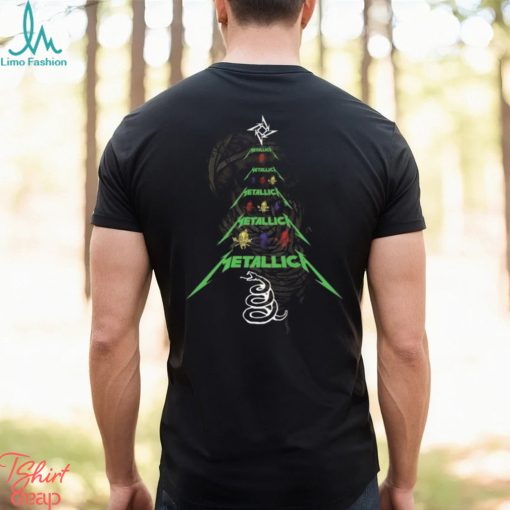 Metallica Christmas Tree Design T Shirt