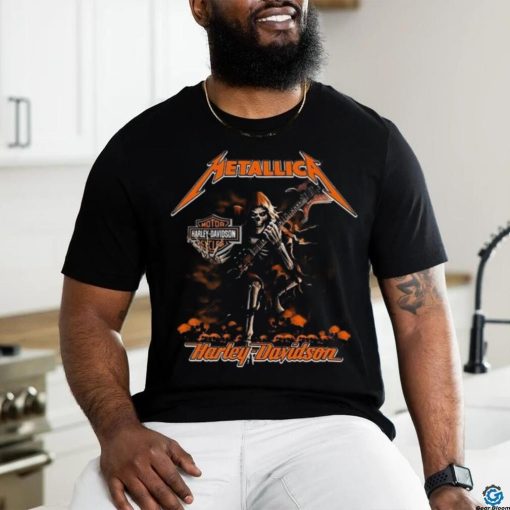 Metallica Collab Harley Davidson 2023 Shirt