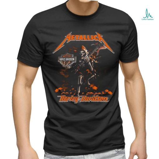 Metallica Collab Harley Davidson 2023 Shirt