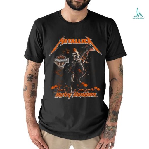 Metallica Collab Harley Davidson 2023 Shirt