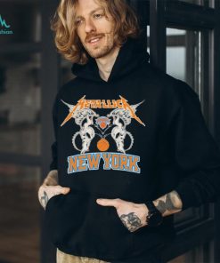 Metallica Wings New York Knicks Logo T shirt