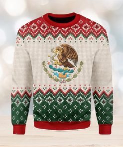 Mexico Coat Of Arms Ugly Christmas Sweater Xmas Gift Men And Women Christmas Sweater