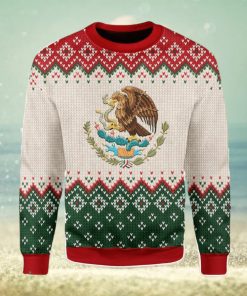 Mexico Coat Of Arms Ugly Christmas Sweater Xmas Gift Men And Women Christmas Sweater