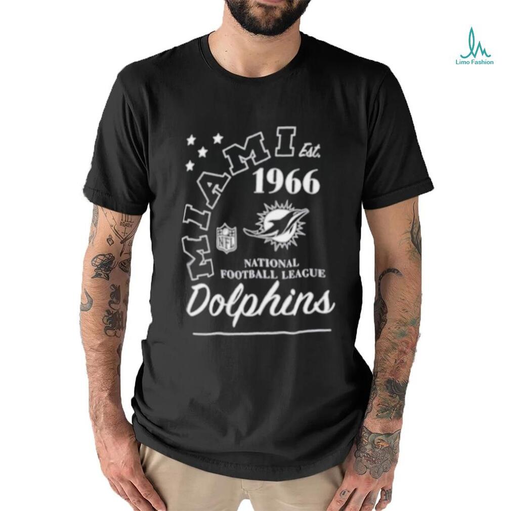 Miami Dolphins football est. 1966 go Dolphins logo shirt, hoodie