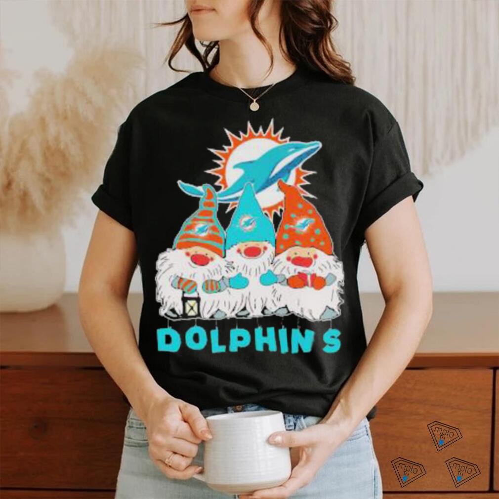 Miami Dolphins The Gnomes Christmas Gift Shirt - Limotees