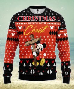 Mice Christ Amazing Gift Ugly Christmas 3D Sweater Christmas Gift For Men And Women