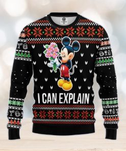 Mice Explain Amazing Gift Ugly Christmas 3D Sweater Christmas Gift For Men And Women