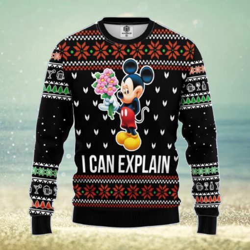 Mice Explain Amazing Gift Ugly Christmas 3D Sweater Christmas Gift For Men And Women