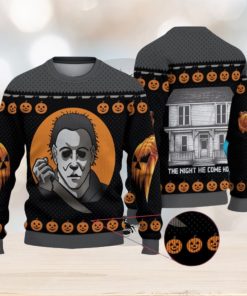 Michael Myers Christmas 3D All Over Printed Ugly Christmas Sweater Michael Myers Halloween