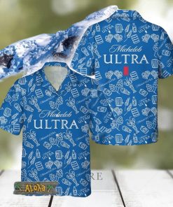 Michelob ULTRA Doodle Art Hawaiian Shirt For Men And Women Gift Hawaiian Beer