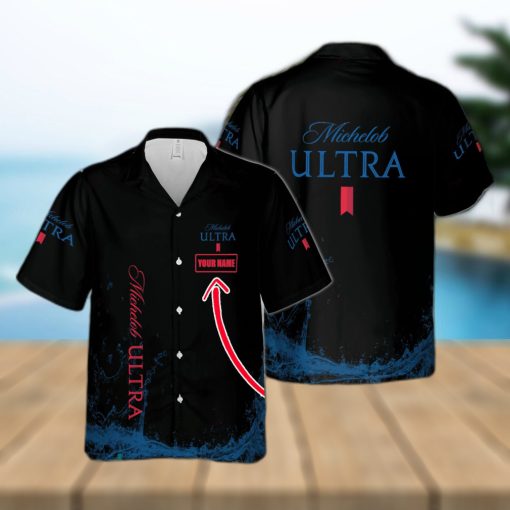 Michelob ULTRA Trendy Custom Name Hawaiian Shirt Love Beer Gift