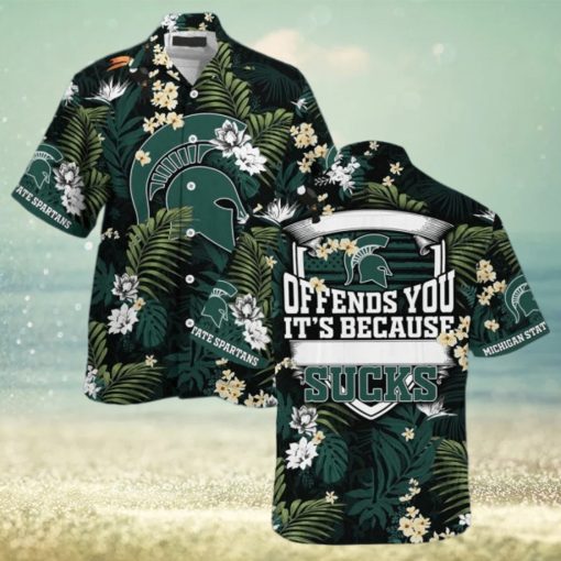 Michigan State Spartans Summer Hawaiian Shirt