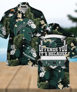 Michigan State Spartans Summer Hawaiian Shirt