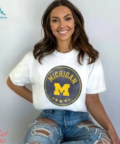 Michigan Wolverines Colosseum I'm Gorgeous Speckled Fleece Raglan Shirt