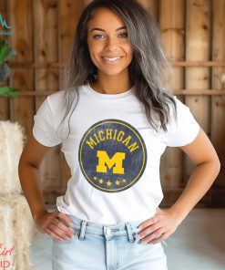 Michigan Wolverines Colosseum I'm Gorgeous Speckled Fleece Raglan Shirt