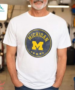 Michigan Wolverines Colosseum I'm Gorgeous Speckled Fleece Raglan Shirt
