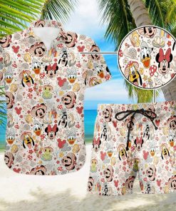 Mickey Friends Hawaiian Shirt Gift For Beach Vacation