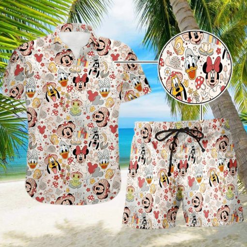 Mickey   Friends Hawaiian Shirt Gift For Beach Vacation