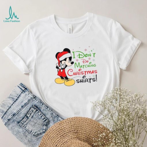 Mickey Matching Disney Christmas Shirt Gift For Women