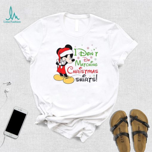 Mickey Matching Disney Christmas Shirt Gift For Women