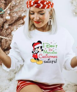 Mickey Matching Disney Christmas Shirt Gift For Women