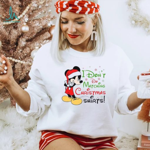 Mickey Matching Disney Christmas Shirt Gift For Women