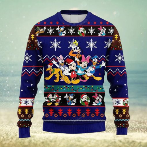 Mickey Mouse And Friends Disney Ugly Christmas Sweater Holiday For Men And Women