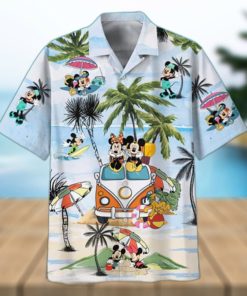 Mickey Mouse And Minnie Hawaiian Shirt Summer Vacation Gift