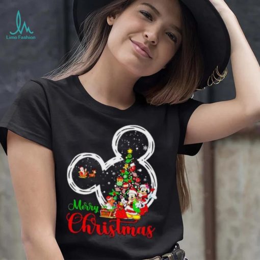 Mickey Mouse Christmas Shirts, Disney Mickey Mouse Minnie Mouse Merry Christmas T shirt