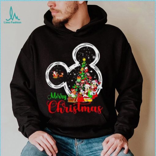 Mickey Mouse Christmas Shirts, Disney Mickey Mouse Minnie Mouse Merry Christmas T shirt