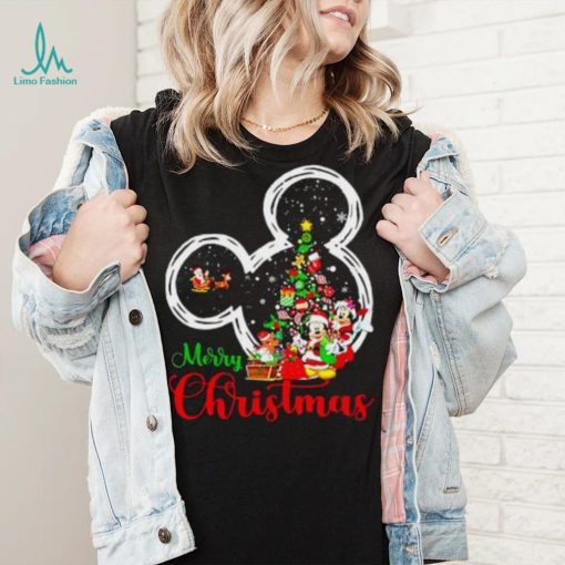 Mickey Mouse Christmas Shirts, Disney Mickey Mouse Minnie Mouse Merry Christmas T shirt