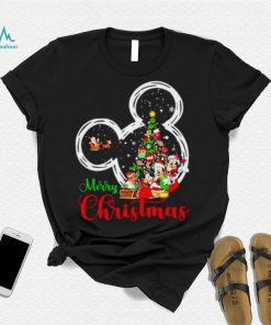 Mickey Mouse Christmas Shirts, Disney Mickey Mouse Minnie Mouse Merry Christmas T shirt