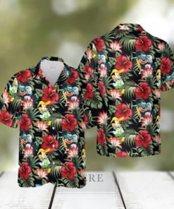 Mickey Mouse Hawaiian Shirt Hibiscus Flowers Pattern Gift For Disney Lovers