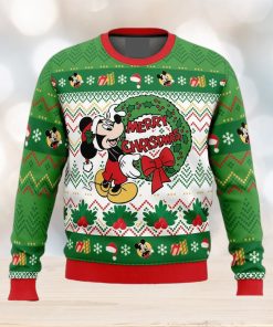 Mickey Mouse Merry Disney Ugly Christmas Sweater Holiday For Men And Women