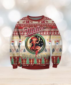 Miller Lite Beer Cute Ugly Xmas Christmas Sweater Christmas Gift