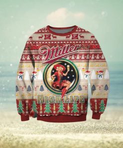 Miller Lite Beer Cute Ugly Xmas Christmas Sweater Christmas Gift