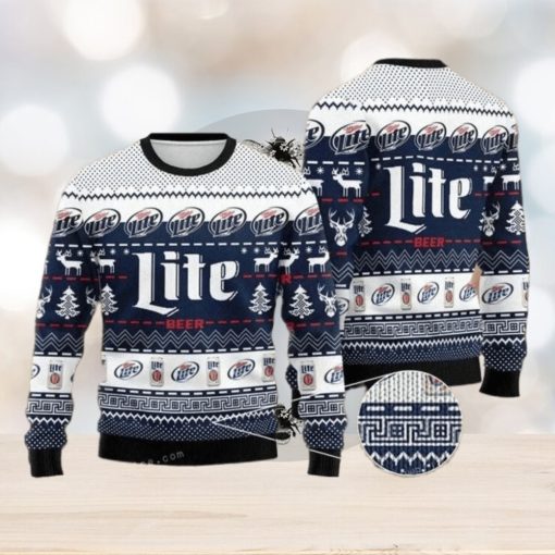 Miller Lite Ugly Sweater For Woman