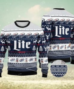 Miller Lite Ugly Sweater For Woman